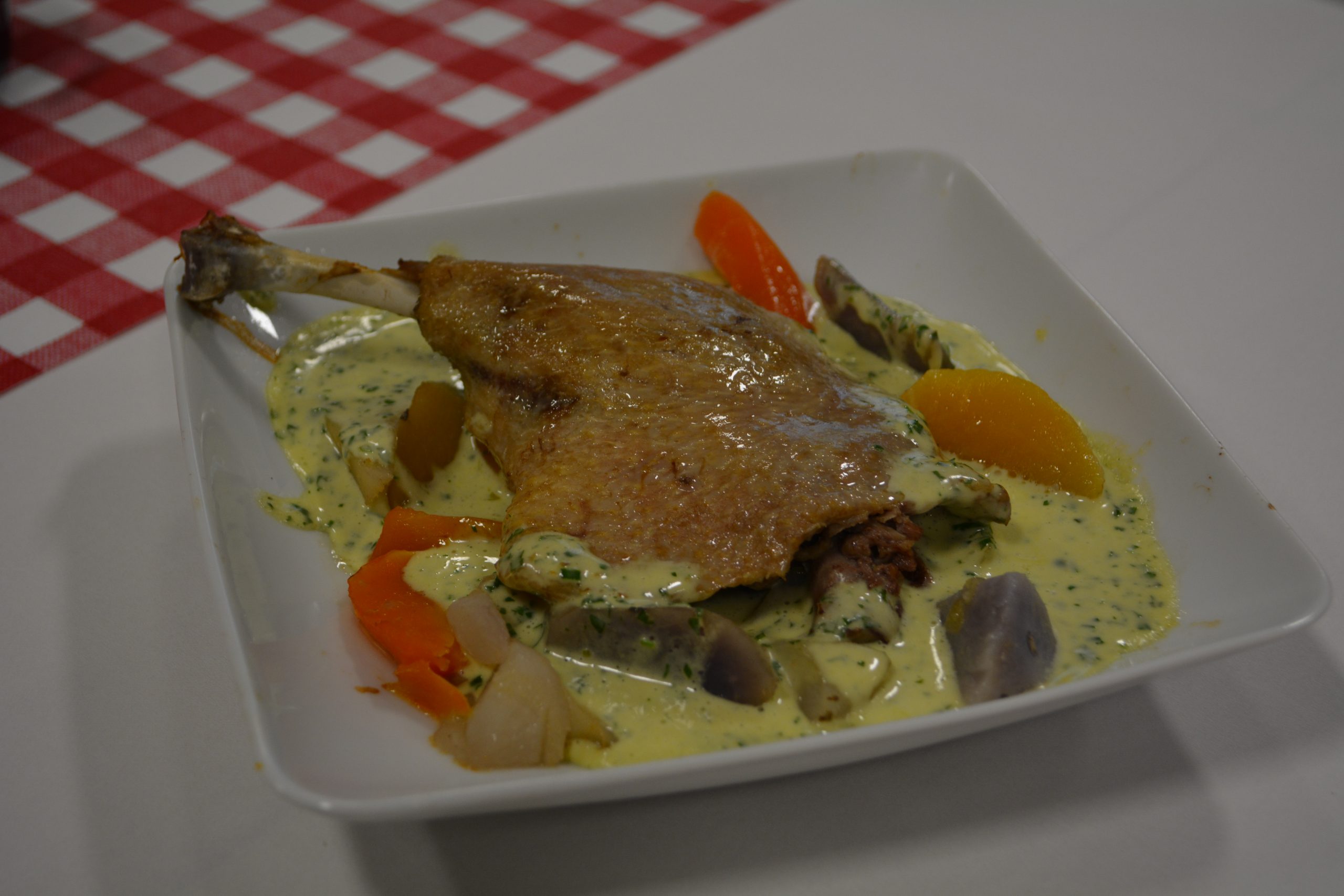 Pot au feu de canard aux herbes Cuisine Passion