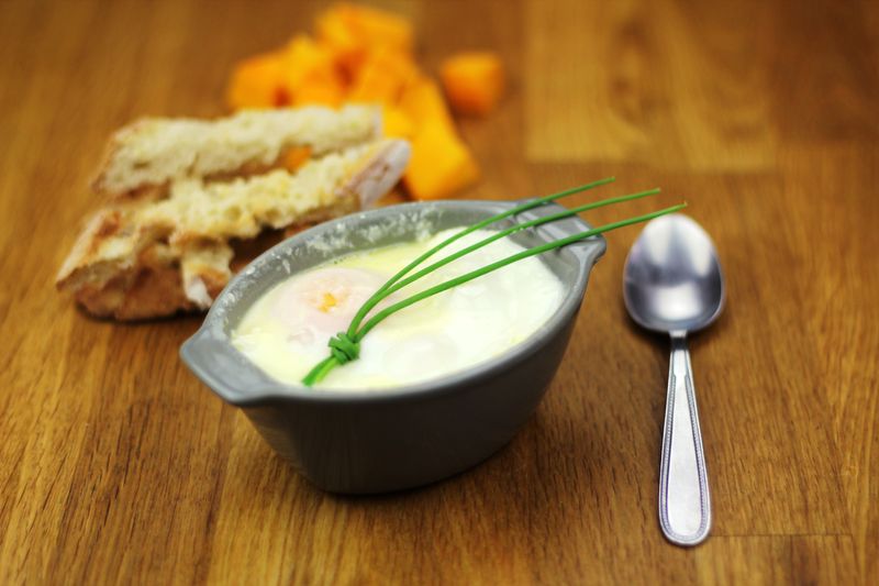 Oeuf cocotte potimarron