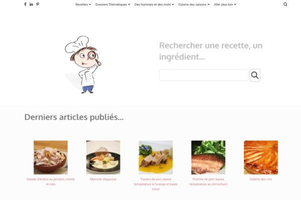 Cuisine-passion.net : un nouveau look !