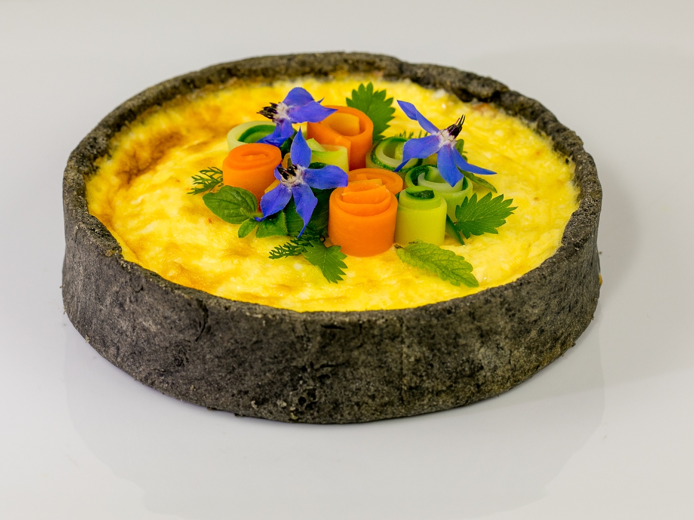 Quiche saumon fumé et épinards