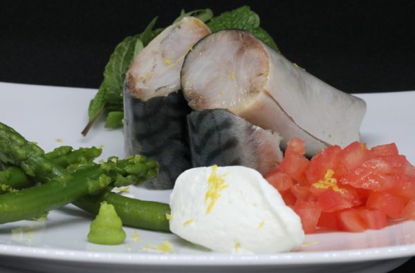 Filet de maquereau – Cuisson sous vide basse température