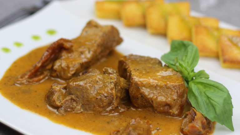 sauté de veau polenta1