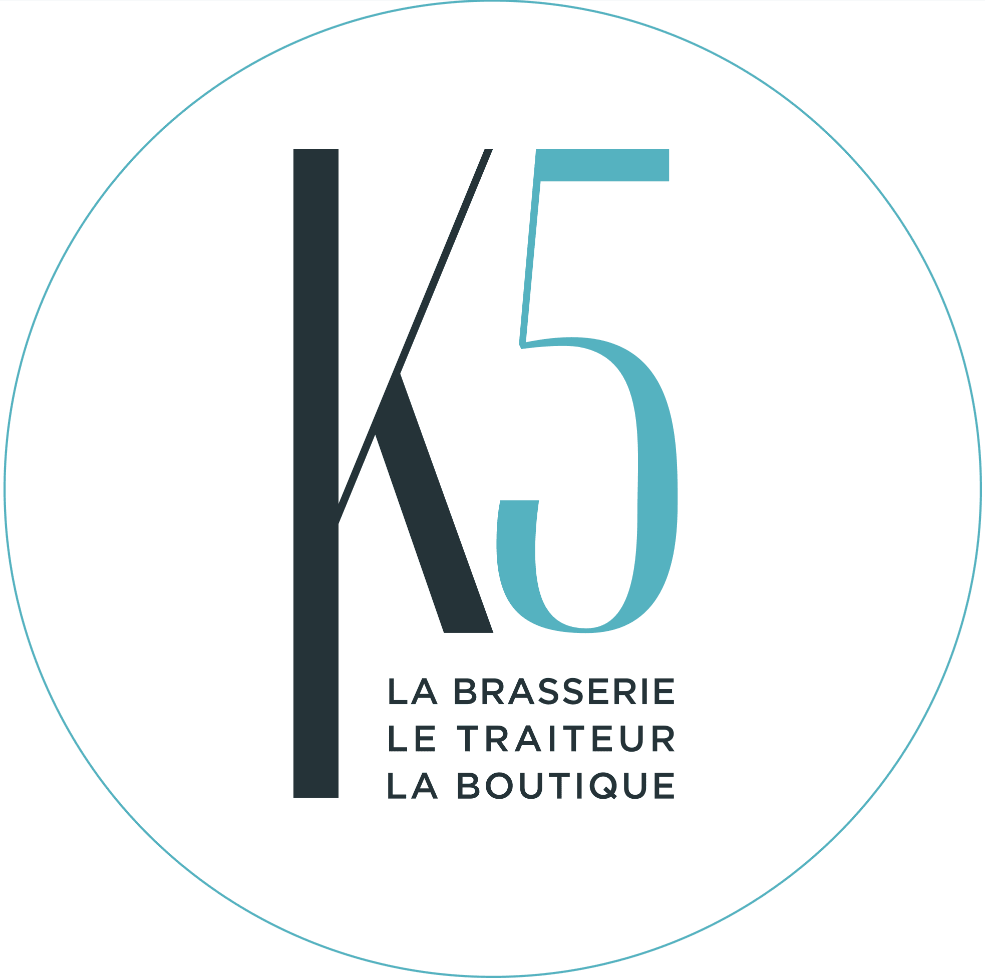 Logo K5 Lorient, Bar Brasserie, Traiteur